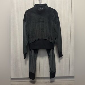 Adidas Black Velvet tracksuit size S